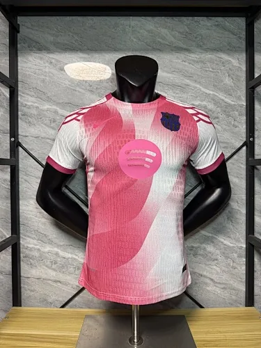 Barcelona 25/26 Pink and White Special Player version Jersey