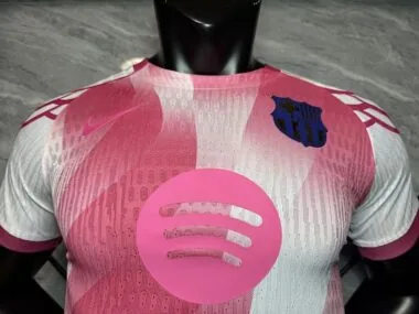 Barcelona 25/26 Pink and White Special Player version Jersey
