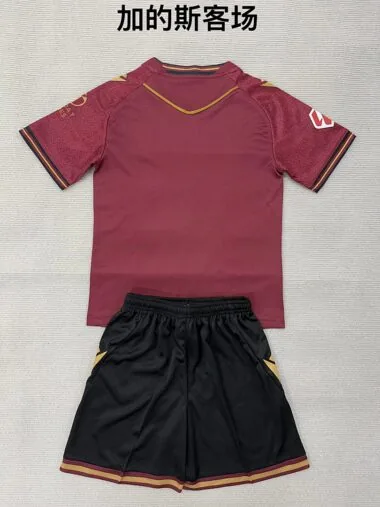 Cadiz 2025/26 Away kids soccer Jersey