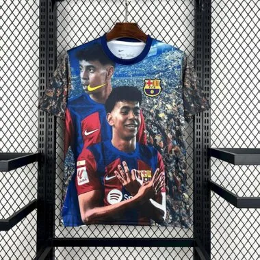 Mens Barcelona 2025/26 LAMINE YAMAL Special Jersey