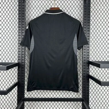 Mens Sevilla FC 2025/26 Black Travel Polo Jersey