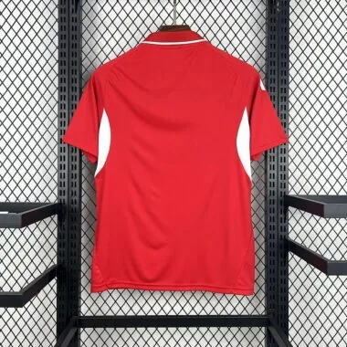 Mens Sevilla FC 2025/26 Red Travel Polo Jersey