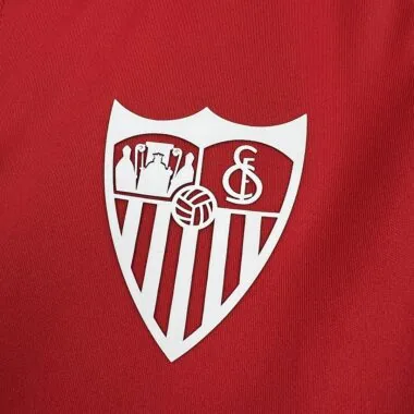 Mens Sevilla FC 2025/26 Red Travel Polo Jersey