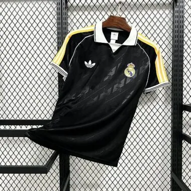 Real Madrid 2026/27 Retro Model Black POLO S-XXL