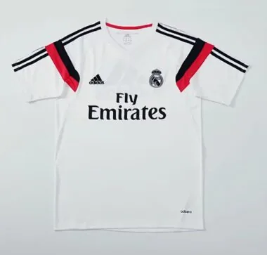 Real Madrid 14-15 white training shirts S-XXL