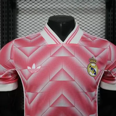 Real Madrid 2025/26 Pink Player Edition Jersey