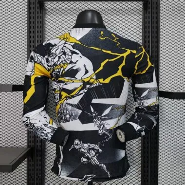 Real Madrid 2025/26 Pre-Match Long Sleeve Player Edition Jersey