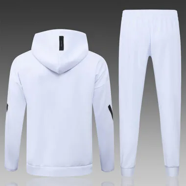 Real Madrid 2025/26 White Hoodie Suit (S-2XL)