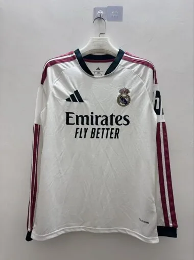 Real Madrid 2026/27 Home Long Sleeve Jersey (S-4XL)