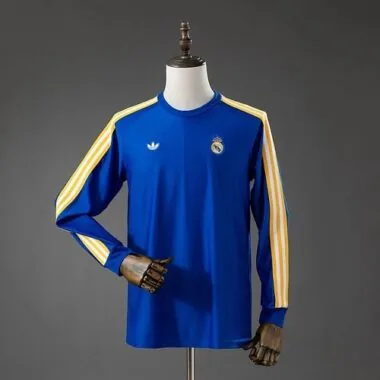 Real Madrid 2026/27 Retro Model Blue Long Sleeve S-2XL