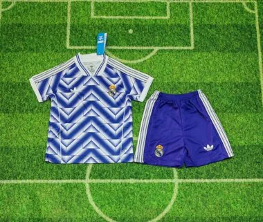 Real Madrid 25/26 Purple Special Kids Kit Jersey (Size 16-28)