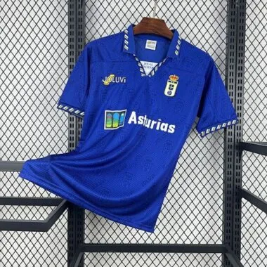 Real Oviedo 1995/96 Home Retro Jersey