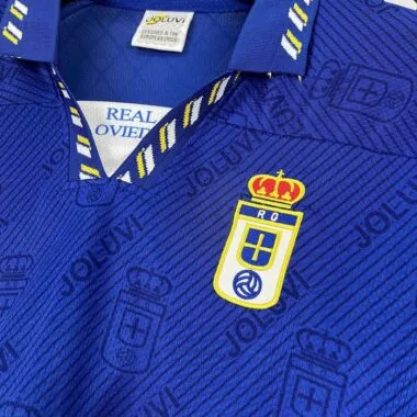 Real Oviedo 1995/96 Home Retro Jersey