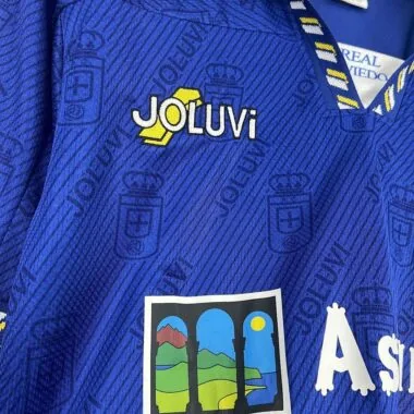 Real Oviedo 1995/96 Home Retro Jersey