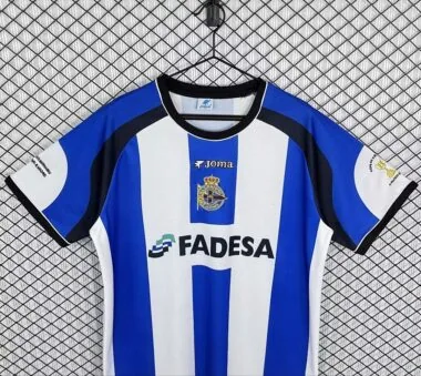 Retro 2001/02 Deportivo de La Coruna home Jersey