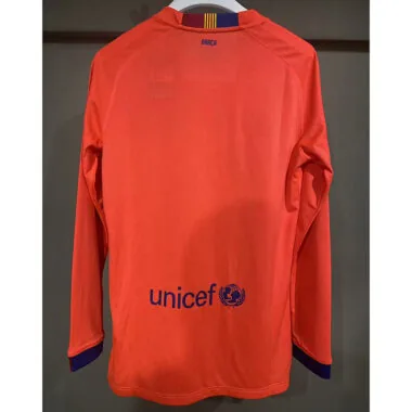 Retro Barcelona 2014/15 Away Long Sleeve player version Jersey