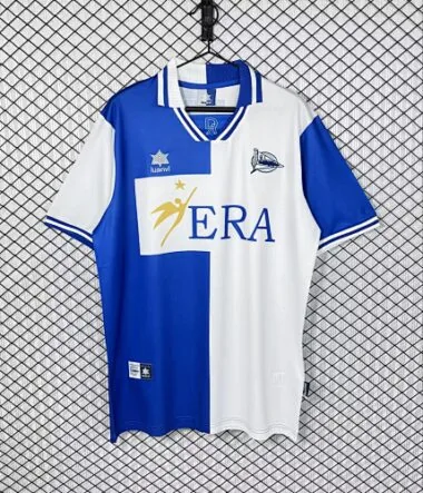 Retro Deportivo Alaves 1999/00 Home Soccer Jersey