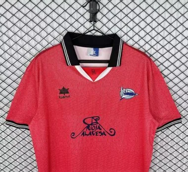 Retro Deportivo Alaves 2000/01 UEFA Cup Away Jersey (S-2XL)