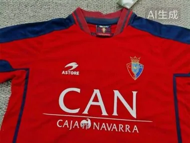 Retro Osasuna home 2000/01 Jersey (S-2XL)