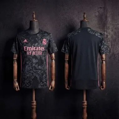 Retro Real Madrid 2020/21 Third Away Jersey S-XXL