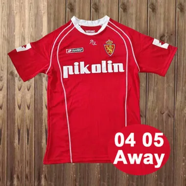 Retro Real Zaragoza 2004/05 Away Jersey S-2XL