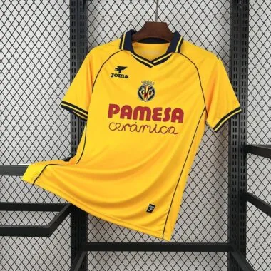 Maglia da calcio Villarreal CF modello retrò stagione 2025/26 (taglie S-4XL)