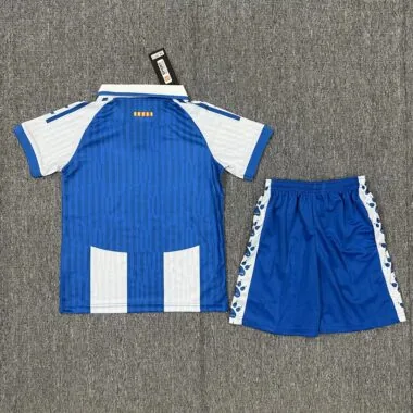 Kids Kit Espanyol 2025/26 Home Jersey (Size 16-28)