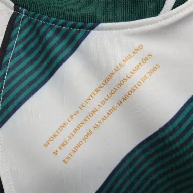 01-03 Sporting Lisbon home Commemorative edition