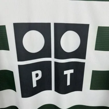 01-03 Sporting Lisbon home long sleeve retro Jersey