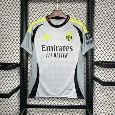 Camisa de futebol do Benfica Third para jogos fora de casa, 24-25