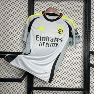 Camisa de futebol do Benfica Third para jogos fora de casa, 24-25