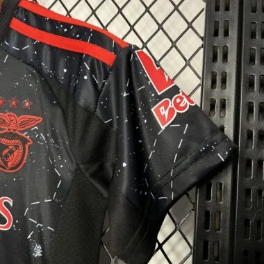 24-25 Benfica away black kid kit