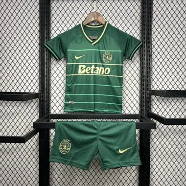 24-25 Sporting CP away kid kit