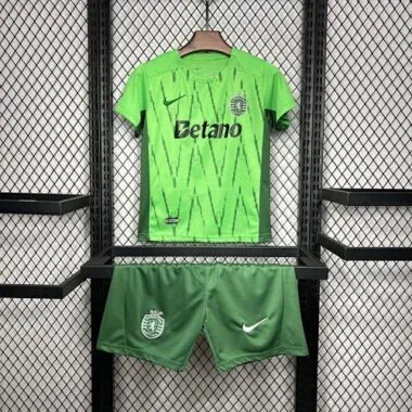 24-25 Sporting Lisbon third away kid kit