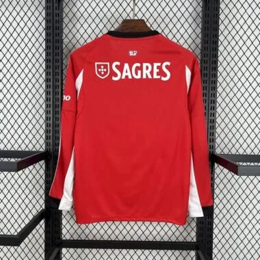 Camisa de manga comprida do Benfica para jogos em casa, 25-26