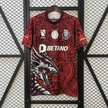 Camisa especial vermelha do Porto 25-26
