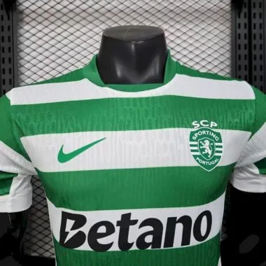 25-26 Sporting Lisbon home player version jersey