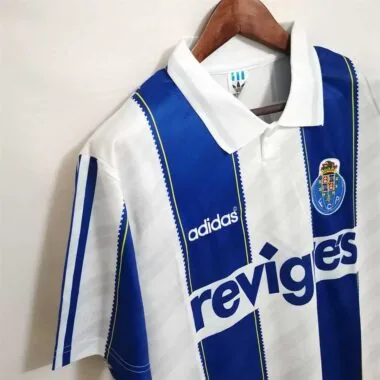 96-97 Porto home blue / white