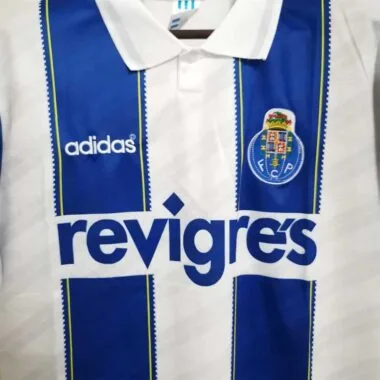 96-97 Porto home blue / white