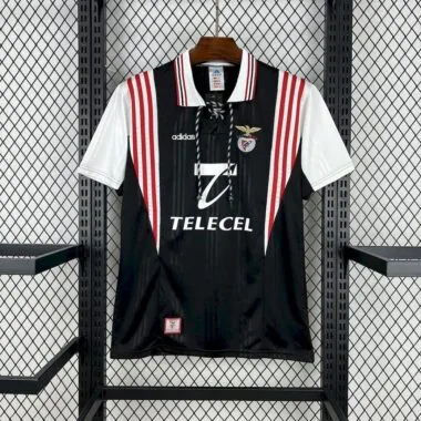 Camisa retro do Benfica para jogos fora de casa da época 97-98