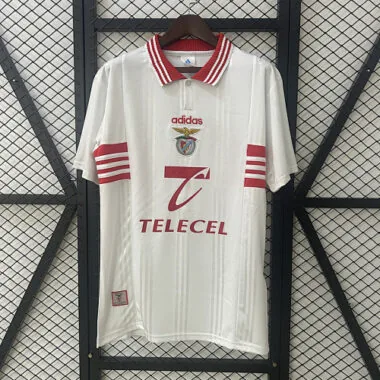 Camisa retro do Benfica para jogos fora de casa, 97-99