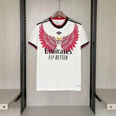 Camisa Branca Especial do Benfica 2025/26 «Eagle» – Tamanhos S a 4XL