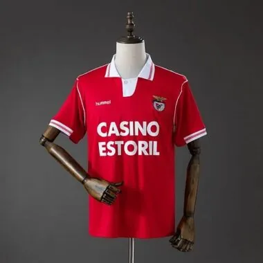Camisola retro do Benfica 1992/93 (jogo em casa) - tamanhos S a XXL