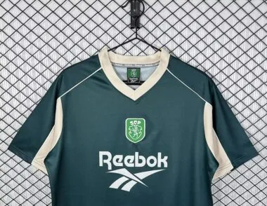 Retro Sporting Lisbon 2000/01 green training jersey (S-2XL)
