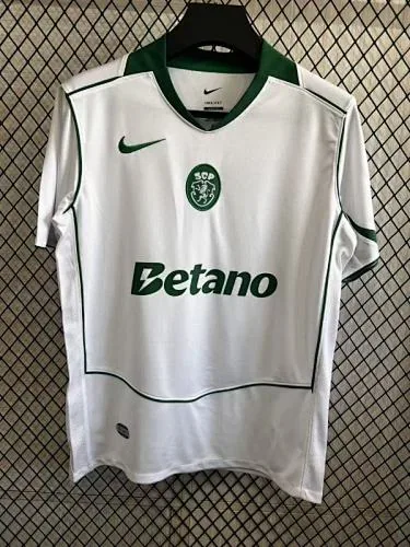 Camisa de futebol branca do Sporting de Lisboa 2025/26