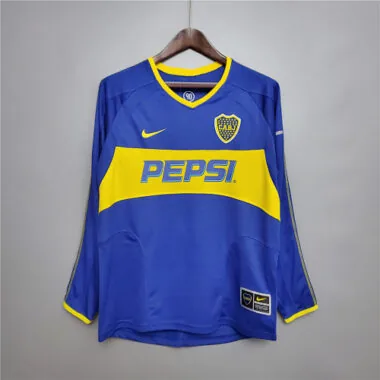 03-04 Boca Juniors home long sleeve