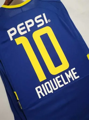 03-04 Boca Juniors home long sleeve