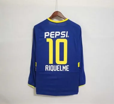03-04 Boca Juniors home long sleeve