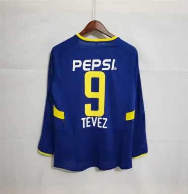 03-04 Boca Juniors home long sleeve