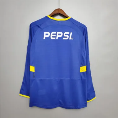03-04 Boca Juniors home long sleeve